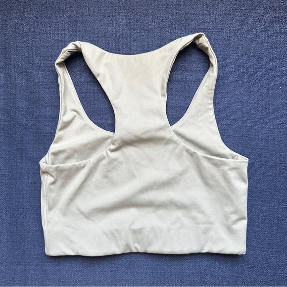 Girlfriend Collective Matcha Paloma Racerback Bra Small - Picture 3 of 4